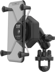 RAM-B-149Z-A-UN10462 Ram X-Grip Vibe-Safe L Phone Mount With U-Bolt Base Short - RV and Auto Parts