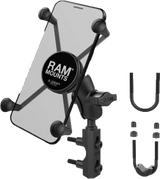 RAM-B-174-A-UN10U Ram X-Grip Large Phone Mount W/Brake/Clutch Res Base Short - RV and Auto Parts
