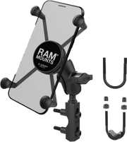 RAM-B-174-A-UN10U Ram X-Grip Large Phone Mount W/Brake/Clutch Res Base Short - RV and Auto Parts