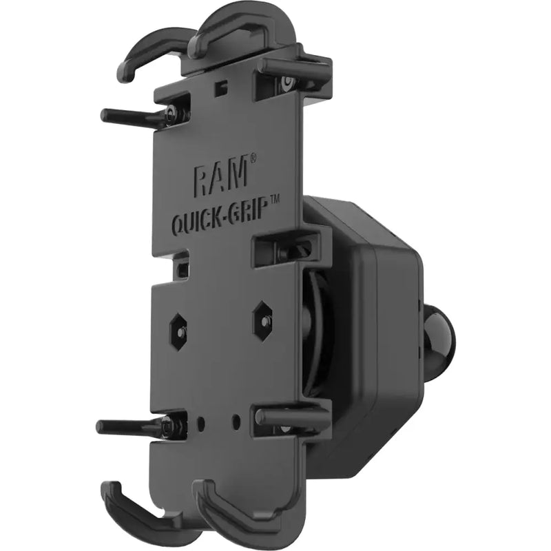 RAM-HOL-PD4-462B Ram Quick-Grip Xl Phone Holder With Vibe-Safe Adapter & Ball - RV and Auto Parts