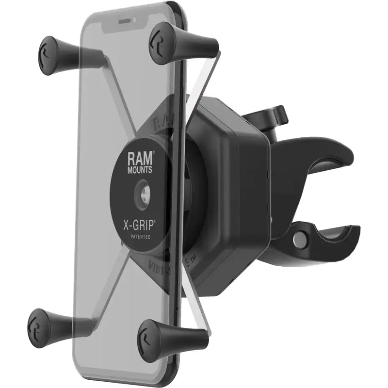 RAM-HOL-UN10-462-400 Ram X-Grip Vibe-Safe L Phone Mount With Small Tough-Claw - RV and Auto Parts