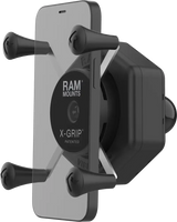RAM-HOL-UN7B-462 Ram X-Grip Vibe-Safe Phone Holder With Ball Adapter - RV and Auto Parts