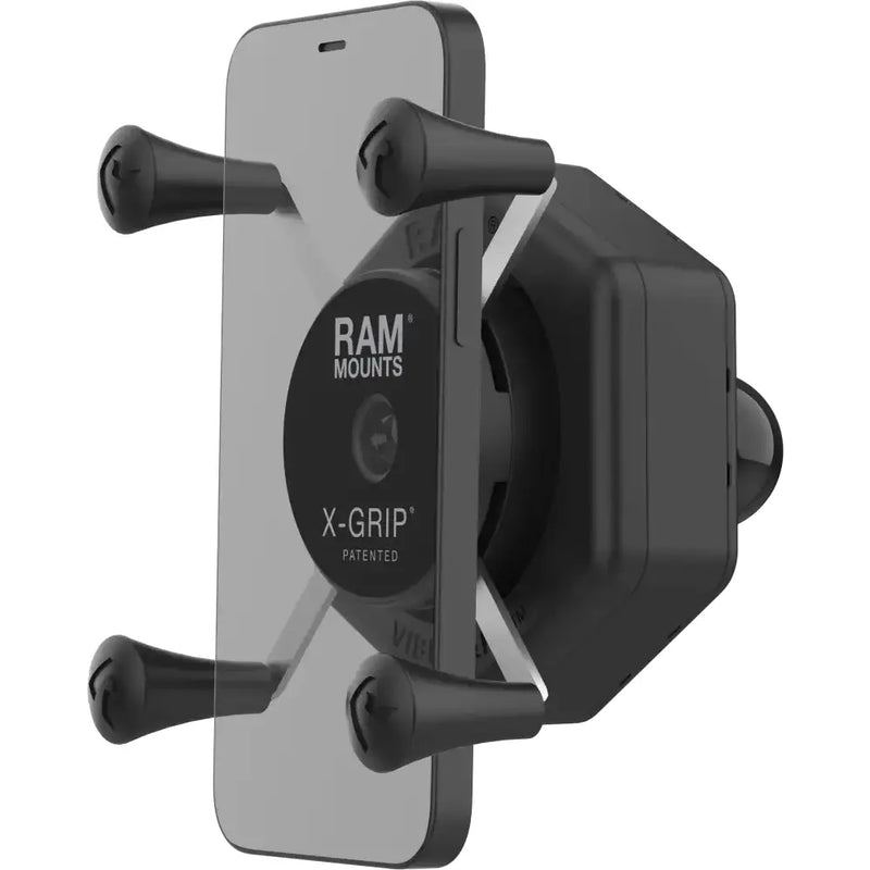 RAM-HOL-UN7B-462 Ram X-Grip Vibe-Safe Phone Holder With Ball Adapter - RV and Auto Parts