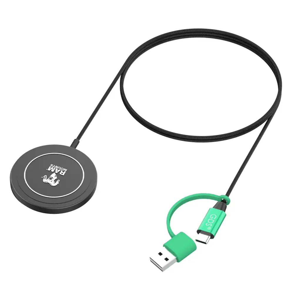 RAM QI2 Wireless Charger Accessories RAM-GDS-Charge-W2M - Black 15W