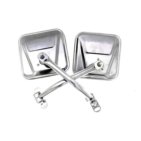 Rampage Rampage 1955-1983 Jeep CJ5 Side Mirrors - Stainless