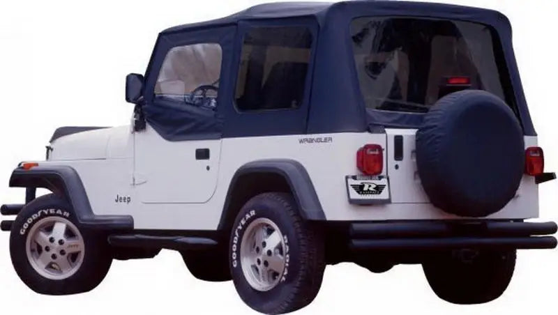 Rampage 1976-1983 Jeep CJ5 Complete Top - Black Denim 