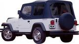 Rampage 1976-1983 Jeep CJ5 Complete Top - Black Denim 