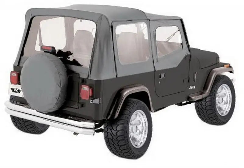 Rampage 1976-1983 Jeep CJ5 Complete Top - Grey Denim 
