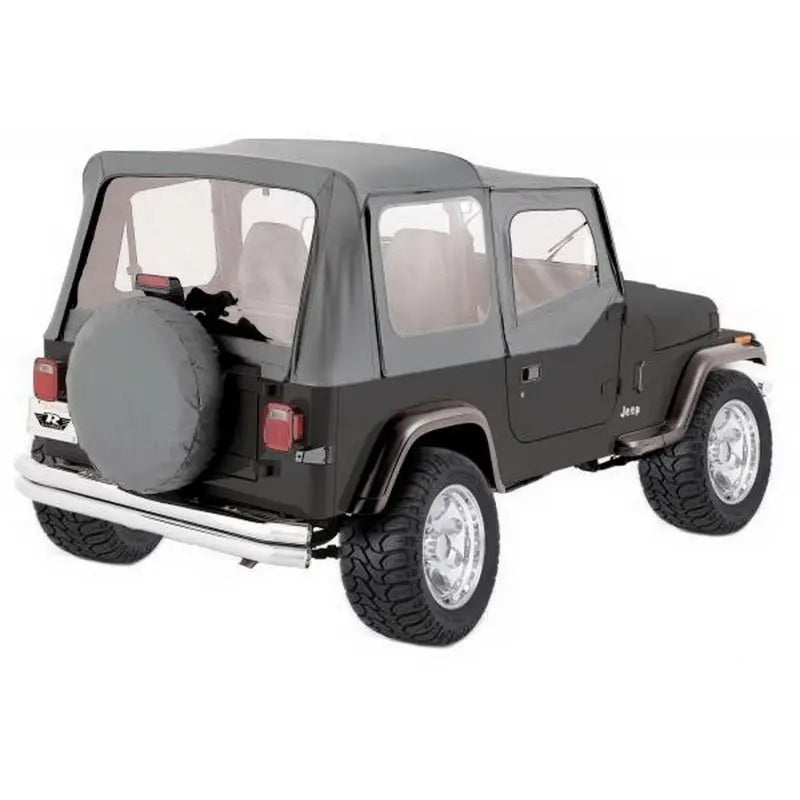 Rampage Rampage 1976-1983 Jeep CJ5 Complete Top - Grey Denim