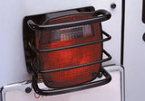 Rampage 1976-1983 Jeep CJ5 Taillight Euroguards - Black - Truck & Automotive