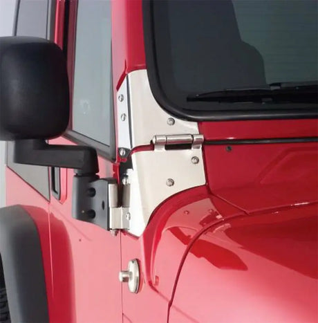 Rampage Rampage 1976-1983 Jeep CJ5 Windshield Hinge - Stainless