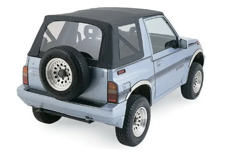 Rampage 1986-1994 Suzuki Samurai Soft Top OEM Replacement - Black Diamond 
