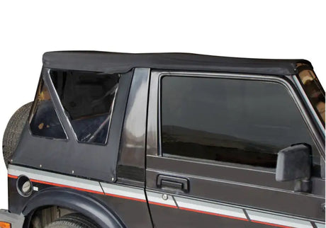 Rampage 1986-1994 Suzuki Samurai Soft Top OEM Replacement - Black Diamond 