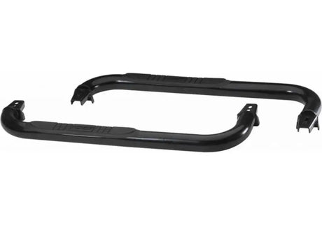 Rampage 1987-1995 Jeep Wrangler(YJ) 3 Inch Round Nerf Bar - Black 