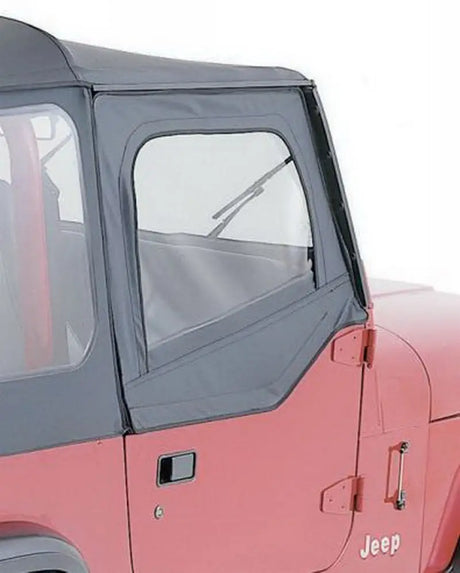 Rampage Rampage 1987-1995 Jeep Wrangler(YJ) Door Skins - Black Denim