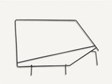 Rampage Rampage 1987-1995 Jeep Wrangler(YJ) Window Frame Only - Black