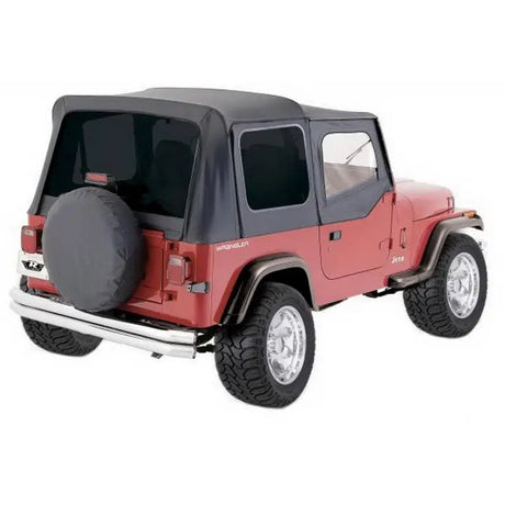 Rampage 1988-1995 Jeep Wrangler(YJ) OEM Replacement Top - Black Diamond 
