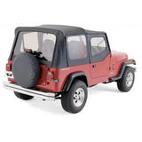 Rampage 1988-1995 Jeep Wrangler(YJ) OEM Replacement Top - Black Denim 