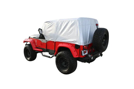 Rampage 1992-1995 Jeep Wrangler(YJ) Cab Cover Multiguard - Silver 