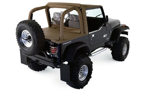 Rampage 1997-2002 Jeep Wrangler(TJ) Roll Bar Pad & Cover Kit - Black Denim 