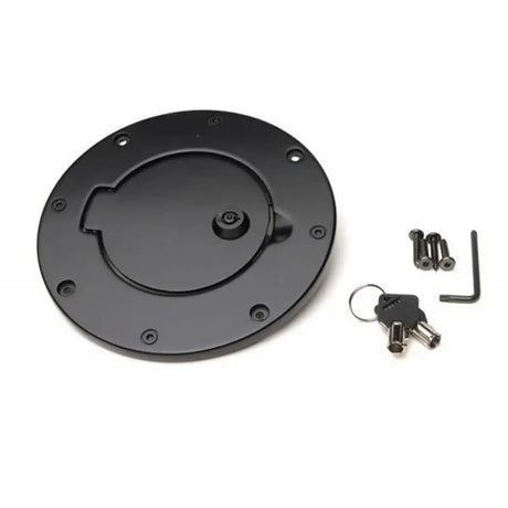 Rampage Rampage 1997-2006 Jeep Wrangler(TJ) Billet Style Gas Cover - Black