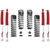 Rancho 07-17 Jeep Wrangler Front and Rear Suspension System - Master Part Number / One Box - RS66119BR5