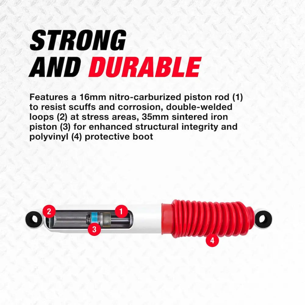 Rancho Limited Lifetime Warranty Shock Absorber RS55067 - RS5000X