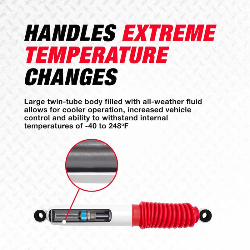 Rancho Limited Lifetime Warranty Shock Absorber RS55376 - RS5000X