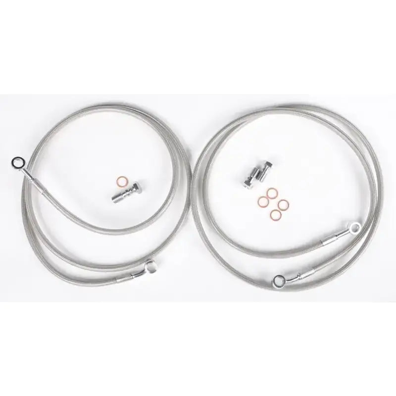 RAP-2F-2 Brakeline Frt 2 Line Yam Std + 2 - Front Brake Kit