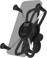 RAP-460-UN10U Ram X-Grip Large Phone Mount W/Tough-Strap Handlebar Base - RV and Auto Parts