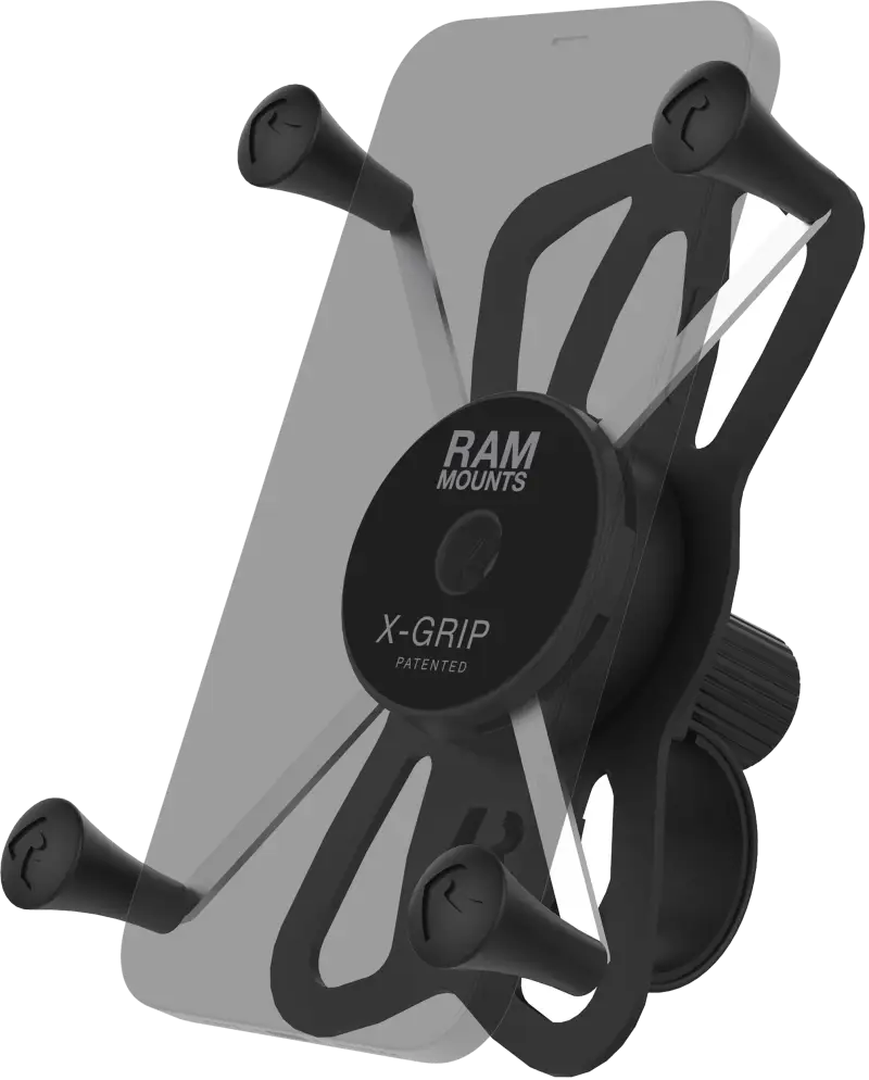 RAP-460-UN10U Ram X-Grip Large Phone Mount W/Tough-Strap Handlebar Base - RV and Auto Parts