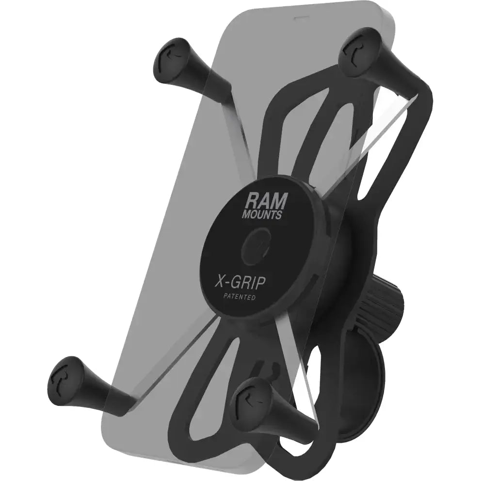 RAP-460-UN10U Ram X-Grip Large Phone Mount W/Tough-Strap Handlebar Base - RV and Auto Parts