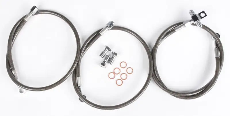 STREAMLINE RAP-F-2SMOKE Brakeline Frt 3 Line Yam Smk+2