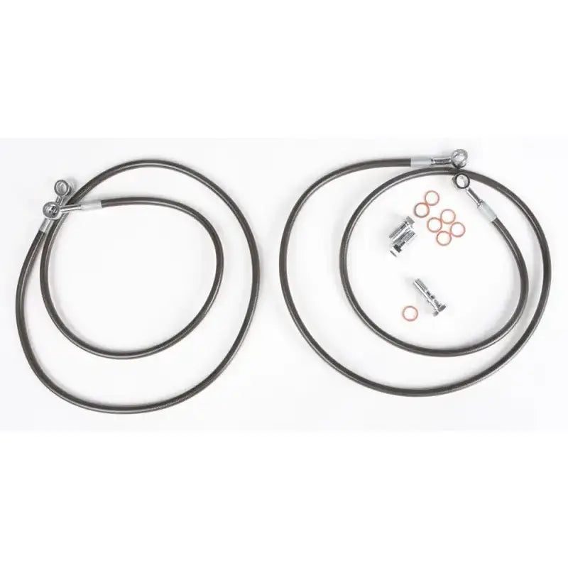 RAP250-2F-2S Brakeline Frt 2 Line Smoke + 2 - Front Brake Kit