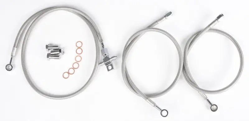 RAP700-R-4 Brakeline Rear Std + 4 Yamaha - Brake Line Kit