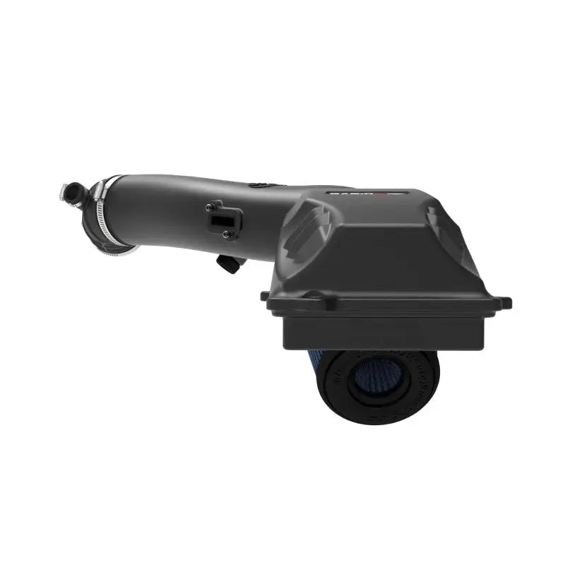 Black air intake system for Jeep Wrangler with rapid induction cold air technology