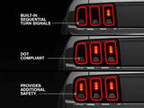 Raxiom 05-09 Ford Mustang Gen5 Tail Lights- Black Housing (Smoked Lens) - Truck & Automotive