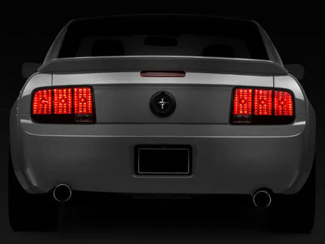 Raxiom 05-09 Ford Mustang Tail Lights- Black Housing (Smoked Lens) - Truck & Automotive