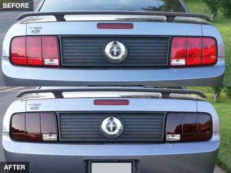 Raxiom 05-09 Ford Mustang Tail Lights- Black Housing (Smoked Lens) - Truck & Automotive