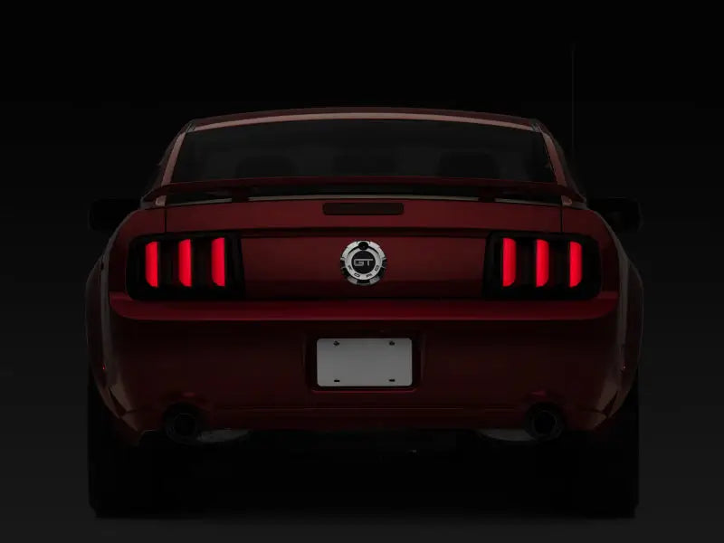 Raxiom 05-09 Ford Mustang Vector V2 LED Tail Lights- Black Housing (Smoked Lens) - Truck & Automotive