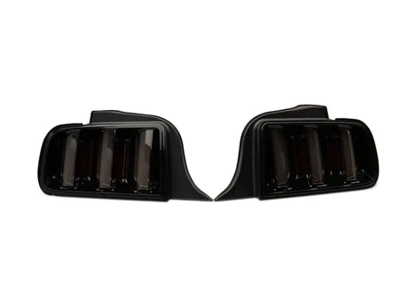 Raxiom 05-09 Ford Mustang Vector V2 LED Tail Lights- Black Housing (Smoked Lens) - Truck & Automotive
