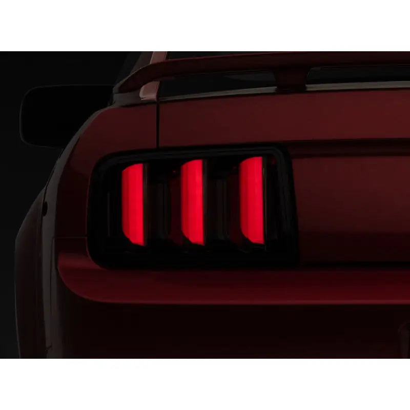 Raxiom 408588 Raxiom 05-09 Ford Mustang Vector V2 LED Tail Lights- Black Housing (Smoked Lens)