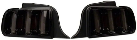 Raxiom 05-09 Ford Mustang Vector V2 LED Tail Lights- Black Housing (Smoked Lens) - Truck & Automotive