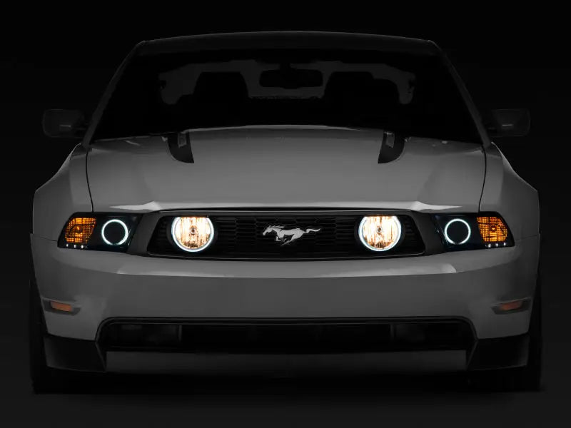 Raxiom 05-12 Ford Mustang GT LED Halo Fog Lights (Smoked) - Truck & Automotive