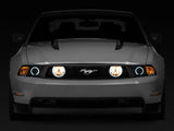 Raxiom 05-12 Ford Mustang GT LED Halo Fog Lights (Smoked) - Truck & Automotive