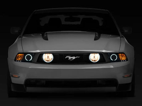 Raxiom 05-12 Ford Mustang GT LED Halo Fog Lights (Smoked) - Truck & Automotive