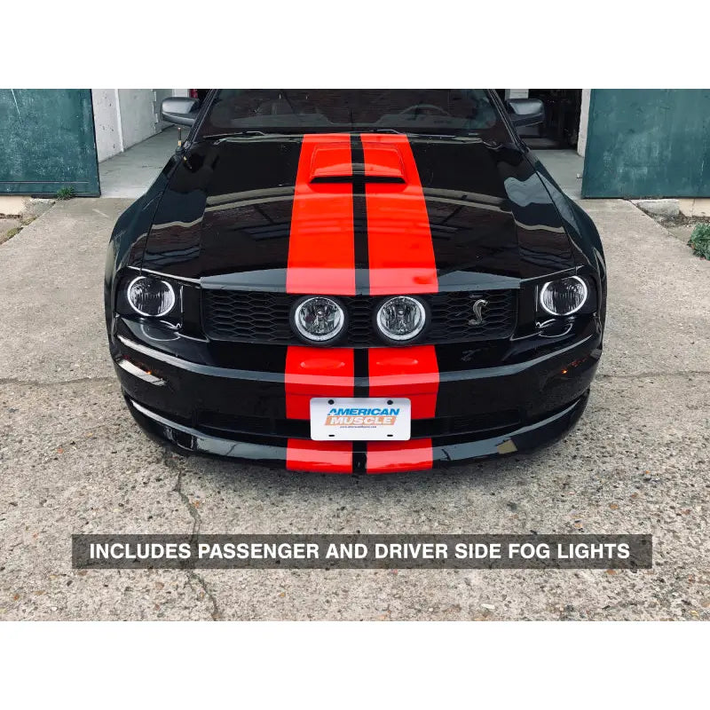 Raxiom 49134 Raxiom 05-12 Ford Mustang GT LED Halo Fog Lights (Smoked)