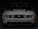 Raxiom 05-12 Ford Mustang GT LED Halo Fog Lights (Smoked) - Truck & Automotive