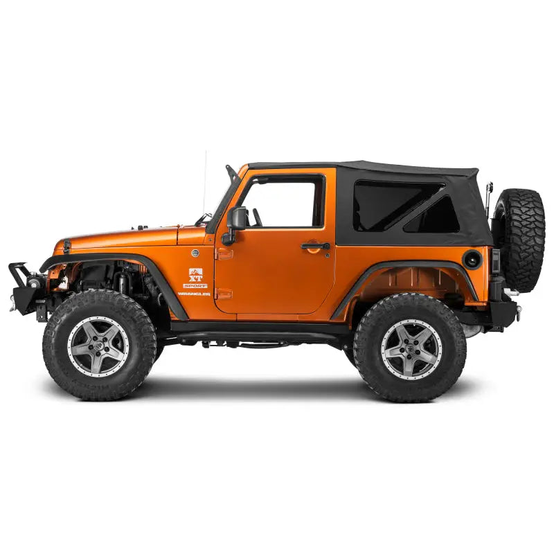 Raxiom J106744 Raxiom 07-18 Jeep Wrangler JK 50-Inch LED Light Bar Windshield Mount w/ Auxiliary Bracket