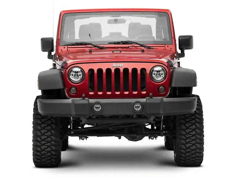 Raxiom 07-18 Jeep Wrangler JK Axial Series LED Amber Turn Signals (Smoked) - Truck & Automotive